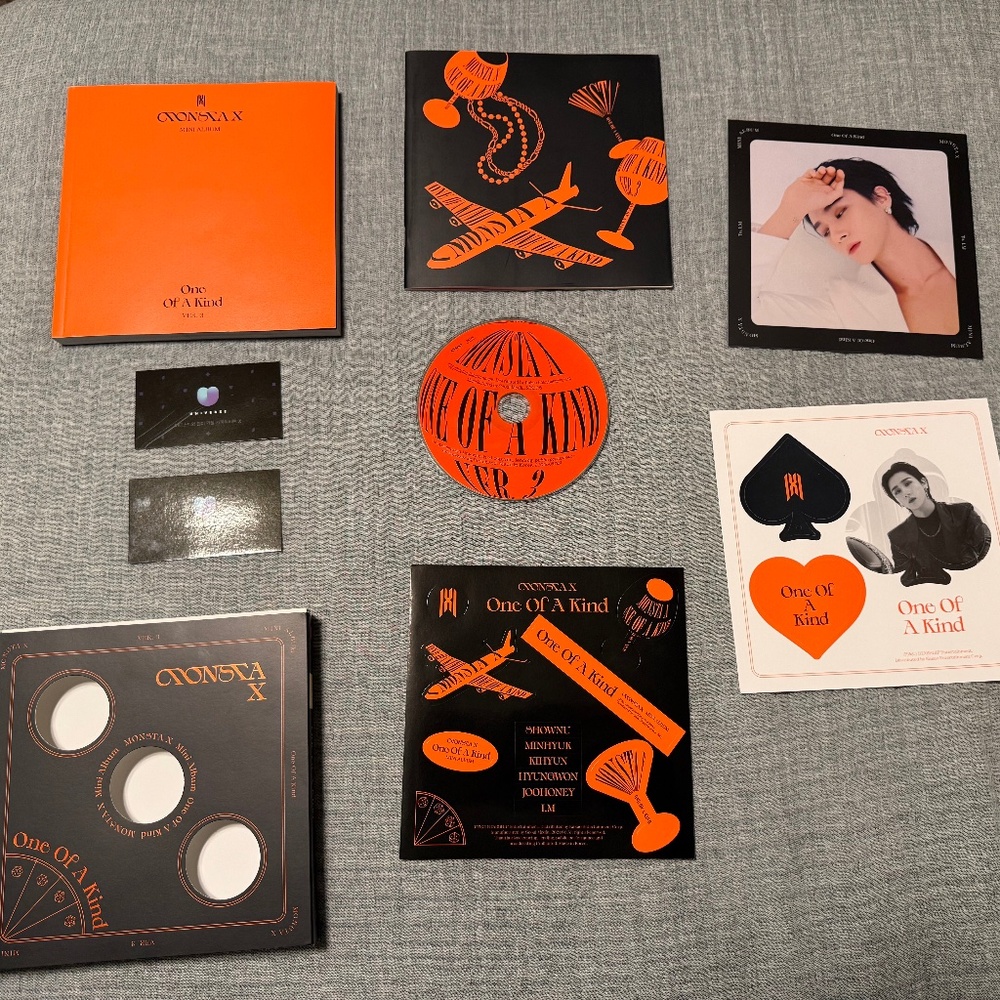 MONSTA X One Of A Kind 9th Mini Album (Version 3)